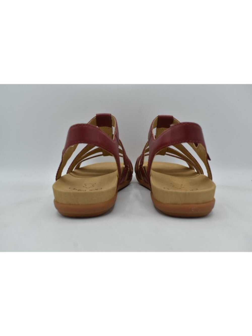 Dansko EU 39 US 8.5-9 Janice Calf Cayenne Leather Open Toe Strappy Sandals Shoes - Picture 4 of 13
